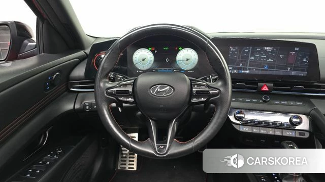 Hyundai Avante (CN7) 2020 Красный из Кореи, фото 4