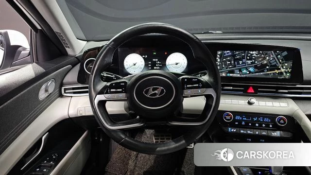 Hyundai Avante (CN7) 2021 Белый из Кореи, фото 4