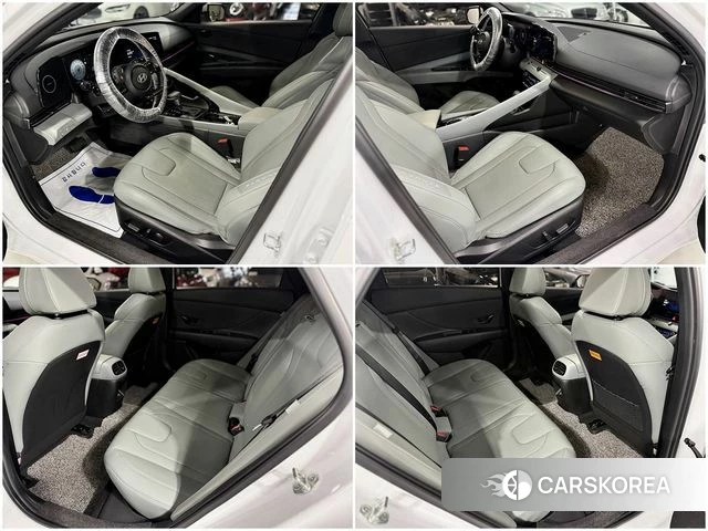 Hyundai The New Avante (CN7) 2023 Белый из Кореи, фото 5