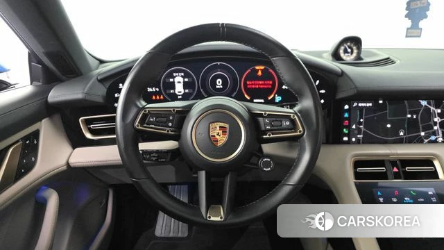 Porsche Taycan 2023 Синий из Кореи, фото 4