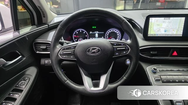 Hyundai The New Santa Fe 2023 Белый из Кореи, фото 4