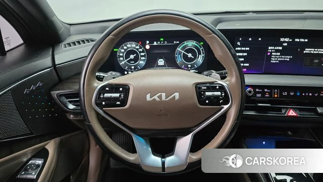 Kia K8 Hybrid 2022 Черный из Кореи, фото 4