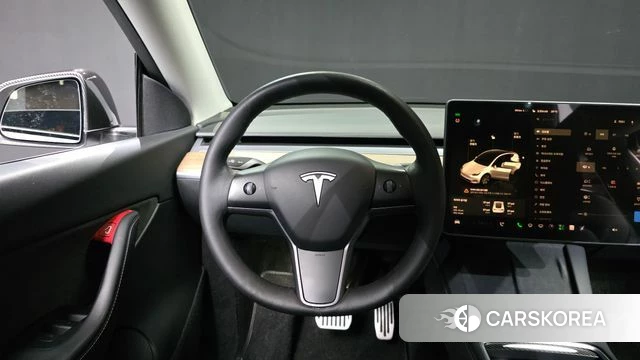 Tesla Model Y 2022 Белый из Кореи, фото 4