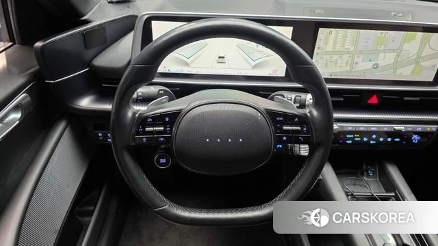 Hyundai Ionic 6 2023 Серебристо-серый из Кореи, фото 4