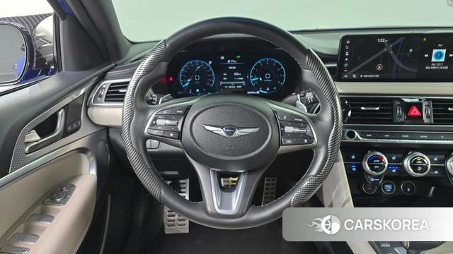 Genesis The New G70 2021 Синий из Кореи, фото 4