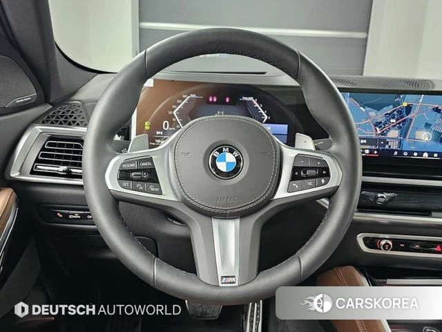BMW X6 (G06) 2025 Небесно-голубой из Кореи, фото 4