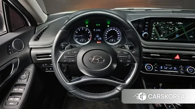 Hyundai Sonata (DN8) 2019 Белый из Кореи, фото 4