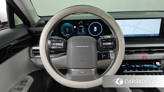 Hyundai Grandeur Hybrid (GN7) 2023 Белый из Кореи, фото 4