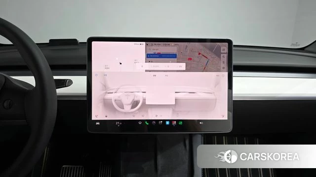Tesla Model Y 2021 Белый из Кореи, фото 4
