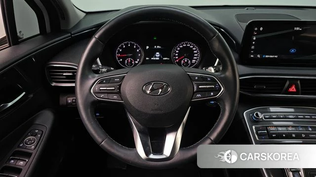 Hyundai The New Santa Fe 2022 Белый из Кореи, фото 4