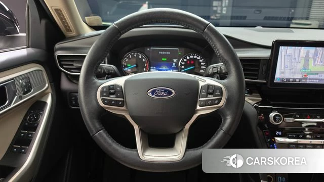 Ford Explorer 6th Generation 2021 Белый из Кореи, фото 4