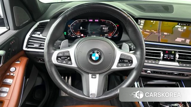 BMW X7 (G07) 2021 Синий из Кореи, фото 4