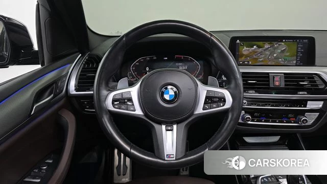 BMW X3 (G01) 2021 Черный из Кореи, фото 4