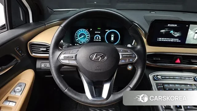 Hyundai The New Santa Fe 2023 Белый из Кореи, фото 4