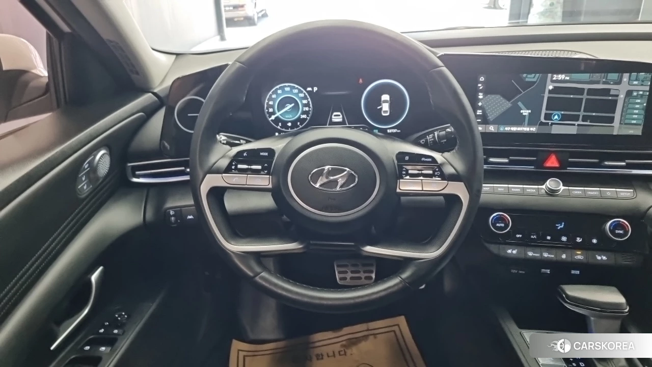 Hyundai Avante (CN7) 2022 Белый из Кореи, фото 4
