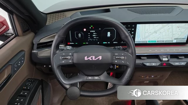Kia EV9 2023 Красный из Кореи, фото 4