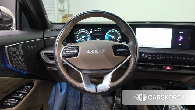 Kia K8 Hybrid 2021 Серый из Кореи, фото 4
