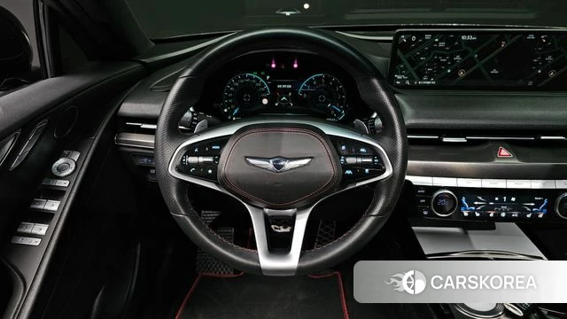 Genesis G80 (RG3) 2022 Черный из Кореи, фото 4