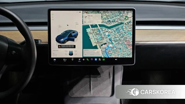Tesla Model 3 2022 Синий из Кореи, фото 4