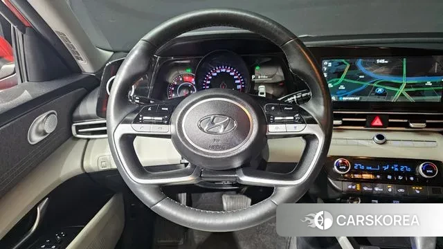 Hyundai Avante (CN7) 2022 Красный из Кореи, фото 4