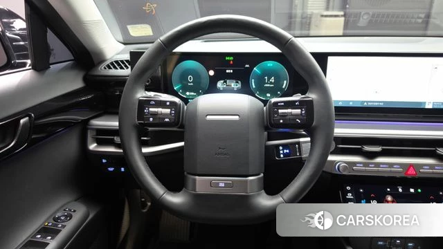 Hyundai Grandeur Hybrid (GN7) 2023 Черный из Кореи, фото 4
