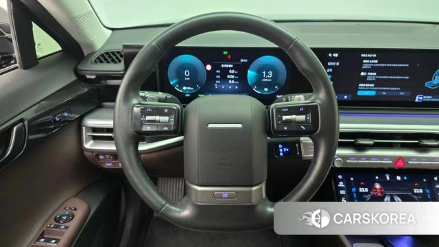 Hyundai Grandeur Hybrid (GN7) 2023 Черный из Кореи, фото 4