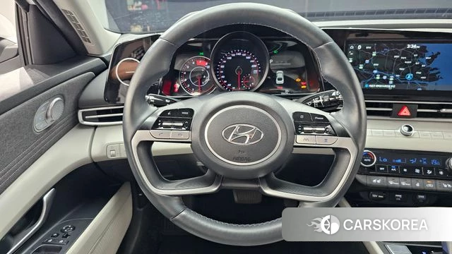 Hyundai Avante (CN7) 2022 Белый из Кореи, фото 4