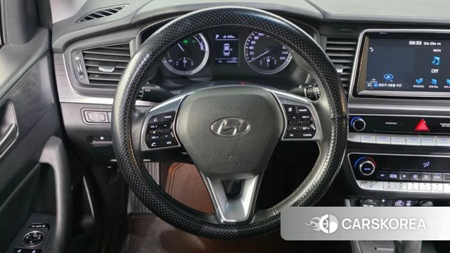 Hyundai Sonata New Rise Hybrid 2018 Серый из Кореи, фото 4