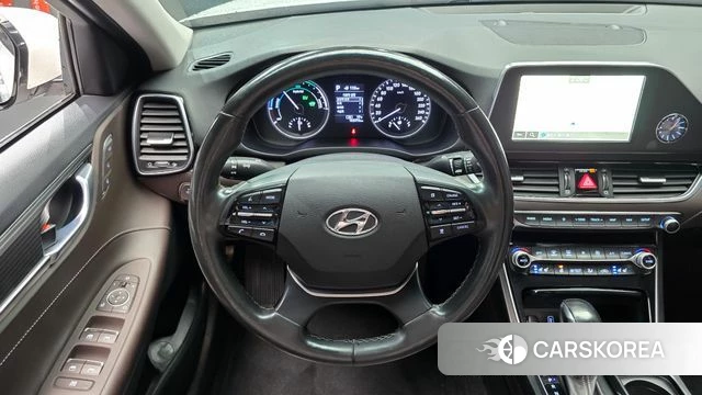 Hyundai Grandeur IG Hybrid 2019 Белый из Кореи, фото 4