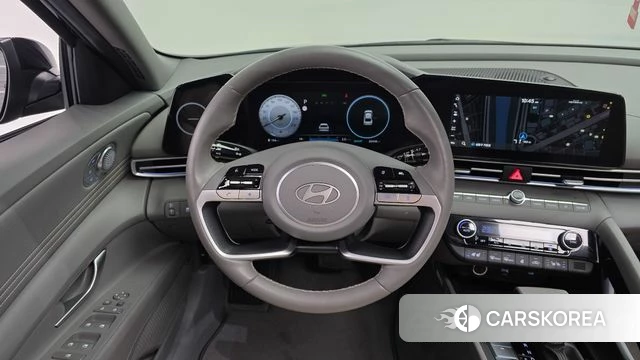 Hyundai The New Avante (CN7) 2023 Черный из Кореи, фото 4