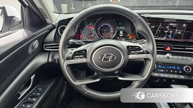 Hyundai Avante (CN7) 2021 Белый из Кореи, фото 4