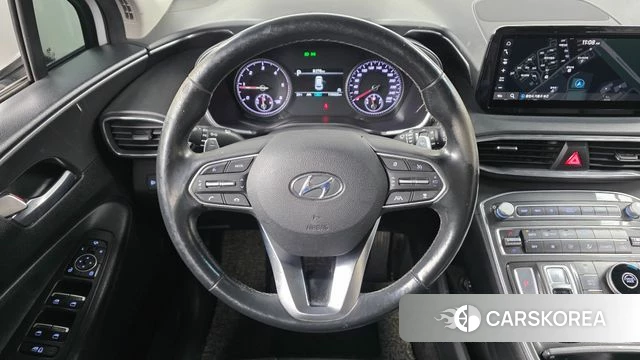 Hyundai The New Santa Fe 2021 Белый из Кореи, фото 4
