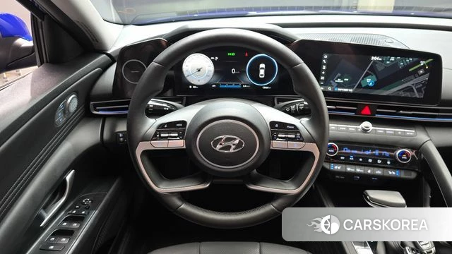 Hyundai Avante (CN7) 2023 Синий из Кореи, фото 4
