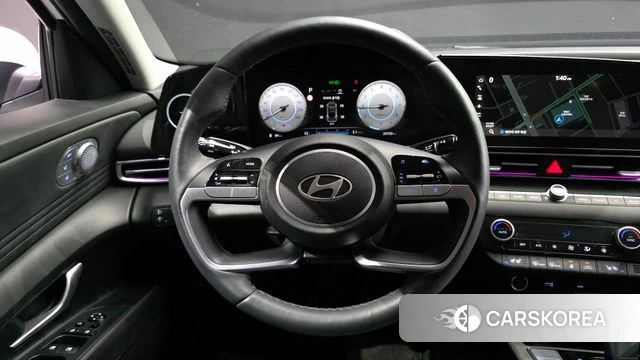 Hyundai The New Avante (CN7) 2023 Белый из Кореи, фото 4