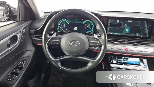 Hyundai The New Grandeur IG Hybrid 2020 Синий из Кореи, фото 4