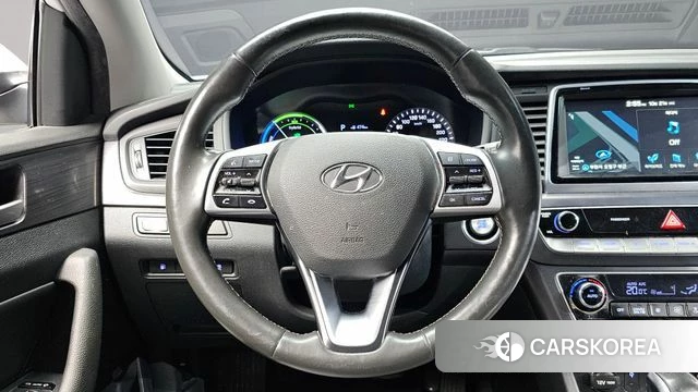 Hyundai Sonata New Rise Hybrid 2018 Белый из Кореи, фото 4