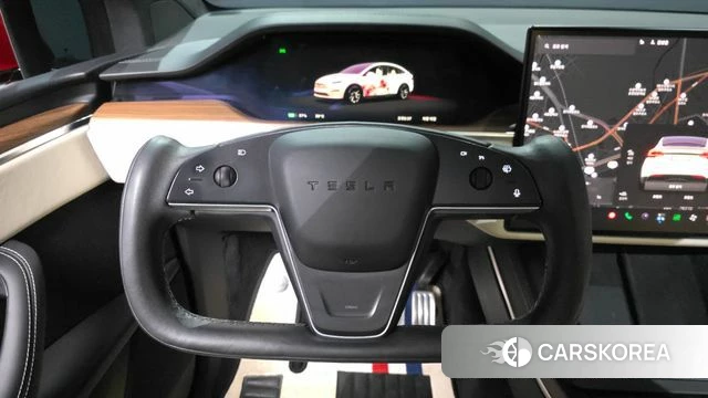 Tesla Model X 2024 Красный из Кореи, фото 4