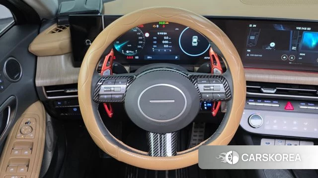 Hyundai Sonata D Edge (DN8) 2023 Черный из Кореи, фото 4