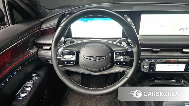 Genesis G90 (RS4) 2022 Черный из Кореи, фото 4