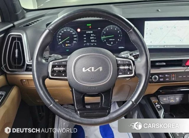 Kia The New Sorento 4th Generation 2023 Белый из Кореи, фото 4