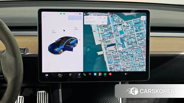 Tesla Model 3 2020 Синий из Кореи, фото 4