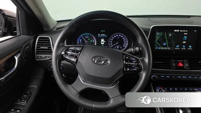 Hyundai Grandeur IG Hybrid 2018 Черный из Кореи, фото 4