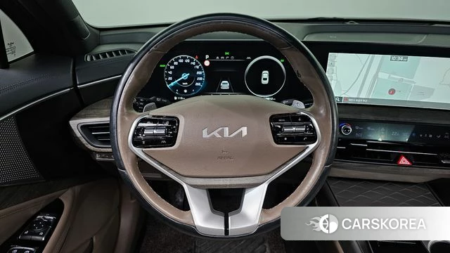 Kia K8 Hybrid 2022 Серый из Кореи, фото 4