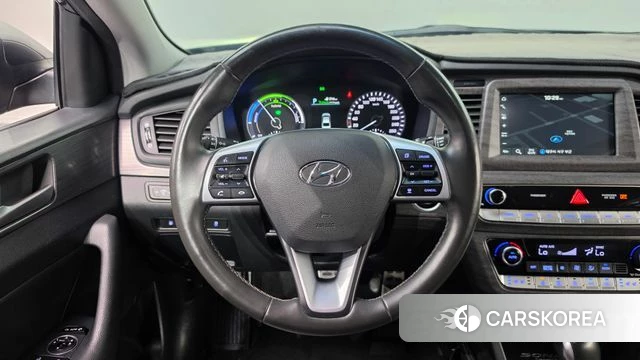 Hyundai Sonata New Rise Hybrid 2018 Серый из Кореи, фото 4