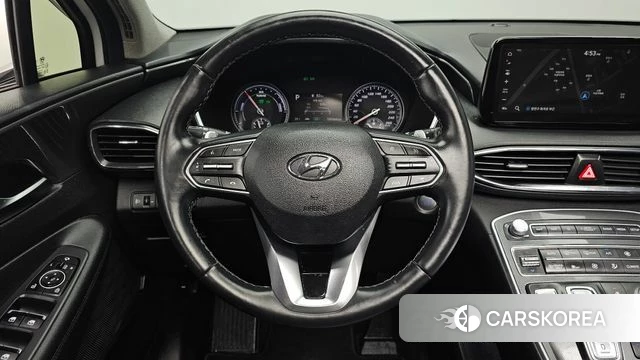 Hyundai The New Santa Fe 2021 Белый из Кореи, фото 4