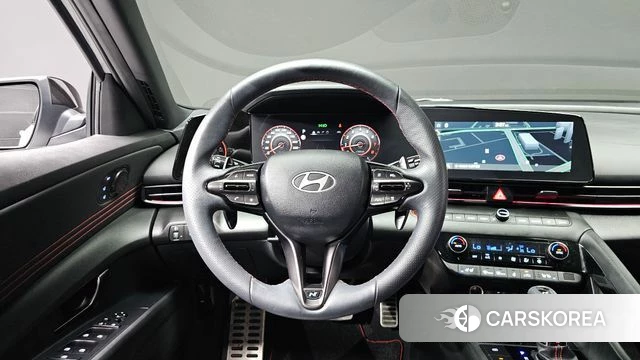 Hyundai The New Avante (CN7) 2024 Серебристо-серый из Кореи, фото 4