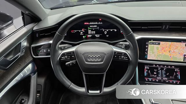 Audi A7 (4K) 2021 Черный из Кореи, фото 4