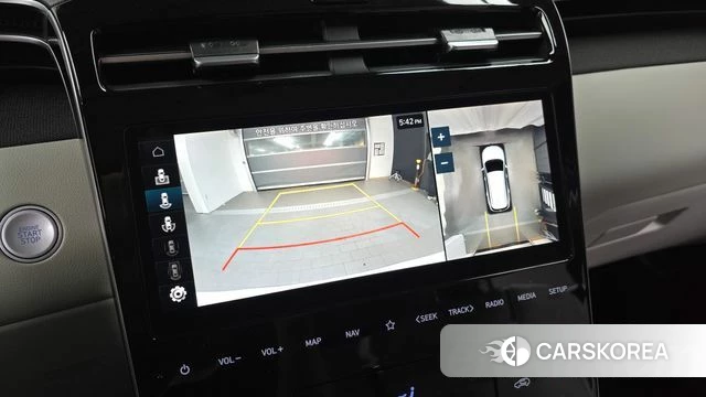 Hyundai Tucson Hybrid (NX4) 2023 Белый из Кореи, фото 4