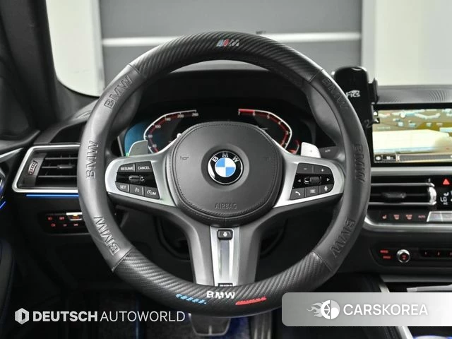 BMW 4 Series (G22) 2021 Синий из Кореи, фото 4