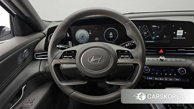 Hyundai The New Avante (CN7) 2023 Белый из Кореи, фото 4